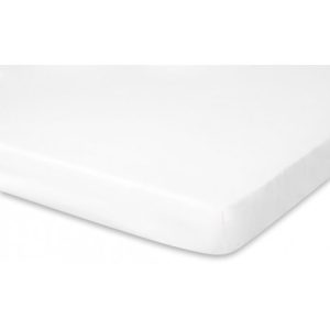 White cotton fitted sheets
