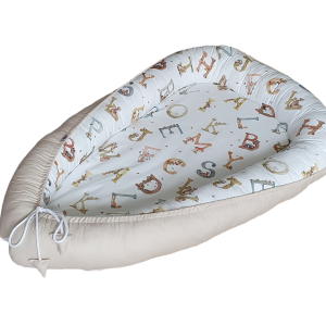 Alphabet and animals nest bed
